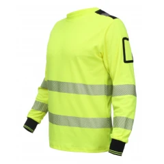Bosafety T-Skjorte Rico Long Hi-Vis Cl2