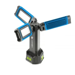 Hogert Arbeidslampe Led Batteri Sett Med Stativ Ht1E450