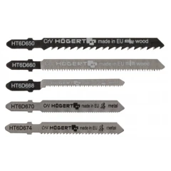 Hogert 

Stikksagblad-Sett “5 I 1” Mix, 5-Dels Blister Ht6D690