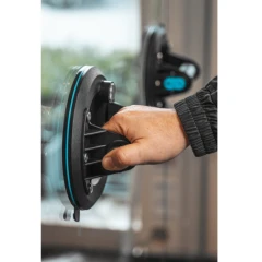 Hogert 200 Mm Håndsugekopp Med Trykkmåler Ht3B341