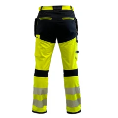 Bosafety 4 Vei Full Stretch Arbeidsbukse Tension Plus Hi-Vis Cl2