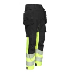 Bosafety Arbeidsbukser Med Elastiske Detaljer Combo Plus Hi-Vis Cl1