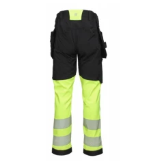 Bosafety Arbeidsbukser Med Elastiske Detaljer Combo Plus Hi-Vis Cl1