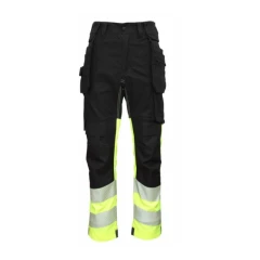 Bosafety Arbeidsbukser Med Elastiske Detaljer Combo Plus Hi-Vis Cl1