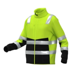 Bosafety Fleecegenser Fleece Fit Hi-Vis Klasse 2