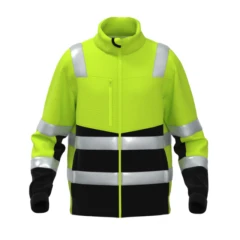 Bosafety Fleecegenser Fleece Fit Hi-Vis Klasse 2
