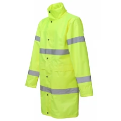 Bosafety Regnfrakk Oxford Hi-Vis Rw-H442G 442G/M2
