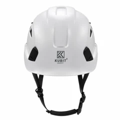 Kubit Hjelm En 12492 Med Hakestropp Ventilert Kb079 Hvitt