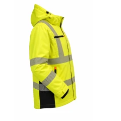Kubit Vinter Jakke Kb040 Med Cordura Pu Hi-Vis Cl-3