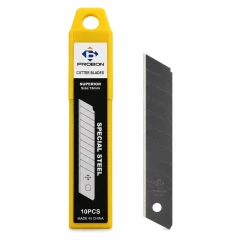 Motitan Trimmeblad 18Mm Sort 10Pk Mt009 0.6Mm Hj-2006