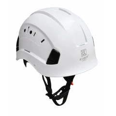Kubit Hjelm  Med 4-Punkts Hakestropp Ventilert En397  Kb017