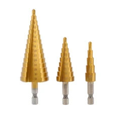 Hogert pakopinių grąžtų rinkinys 4–32 mm, 3 vnt., HT6D325
