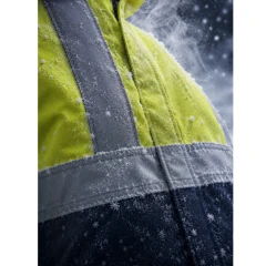 Bosafety Baltic Canvas Vinter Jakke Med Membran Fb-8946 Hi-Vis
