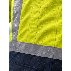 Bosafety Baltic Canvas Vinter Jakke Med Membran Fb-8946 Hi-Vis