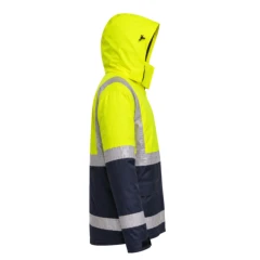 Bosafety Baltic Canvas Vinter Jakke Med Membran Fb-8946 Hi-Vis
