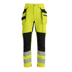 Bosafety Stretch Arbeidbukse Med Bomull Combo Plus Hi-Vis Cl 2 Short Model