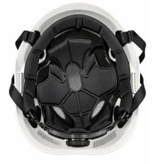 Kubit Hjelm En 12492 Med Hakestropp Ventilert Kb097 Hvit