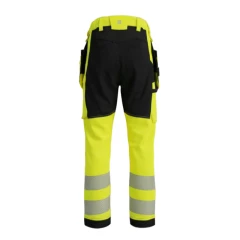 Bosafety Stretch Arbeidbukse Med Bomull Combo Plus Hi-Vis Cl 2
